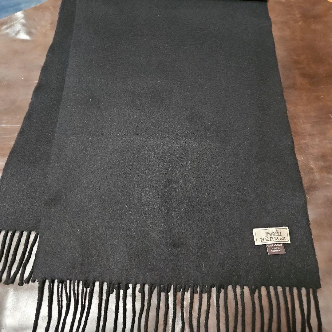 ゆっこ612　HERMES　カシミヤマフラー