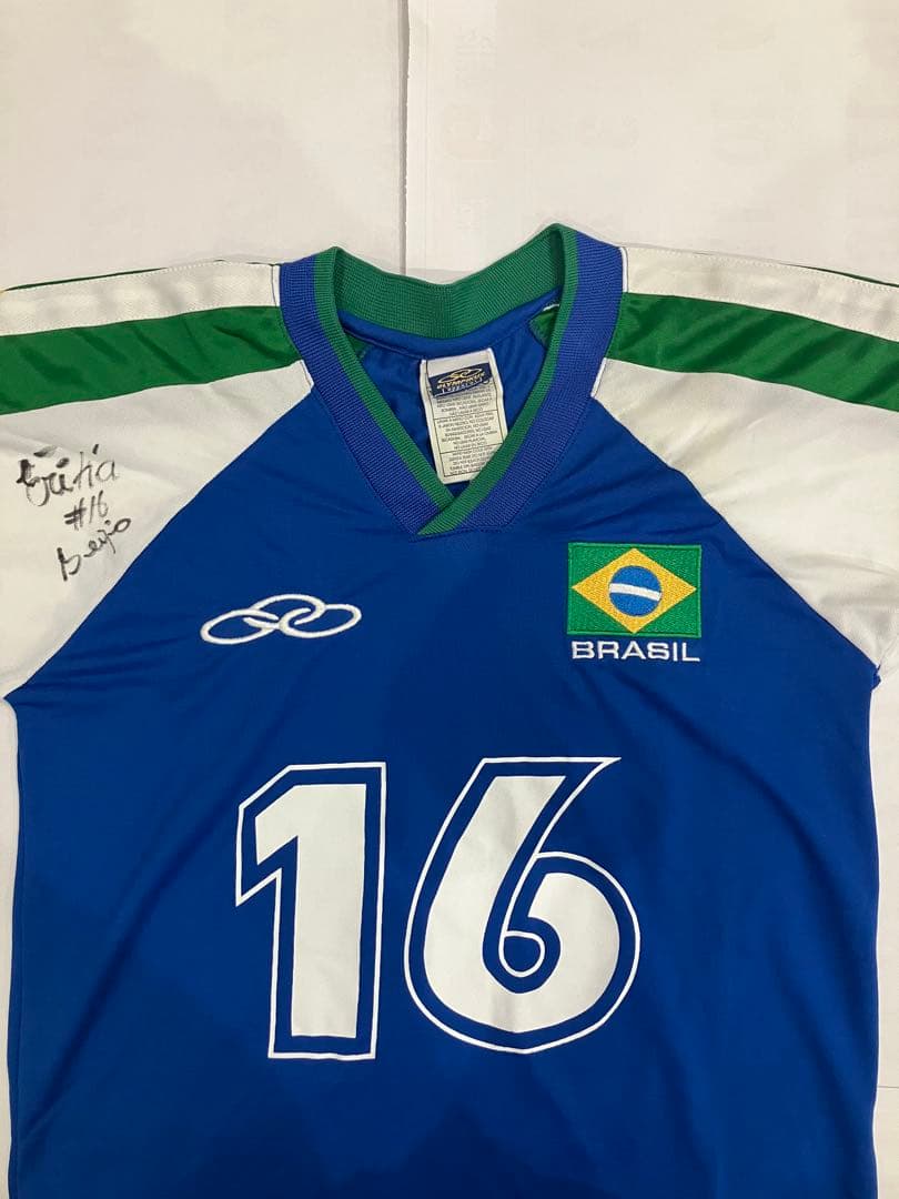 ブラジル女子代表　バレーボール　ユニフォーム16 ÉRIKA選手サイン入り