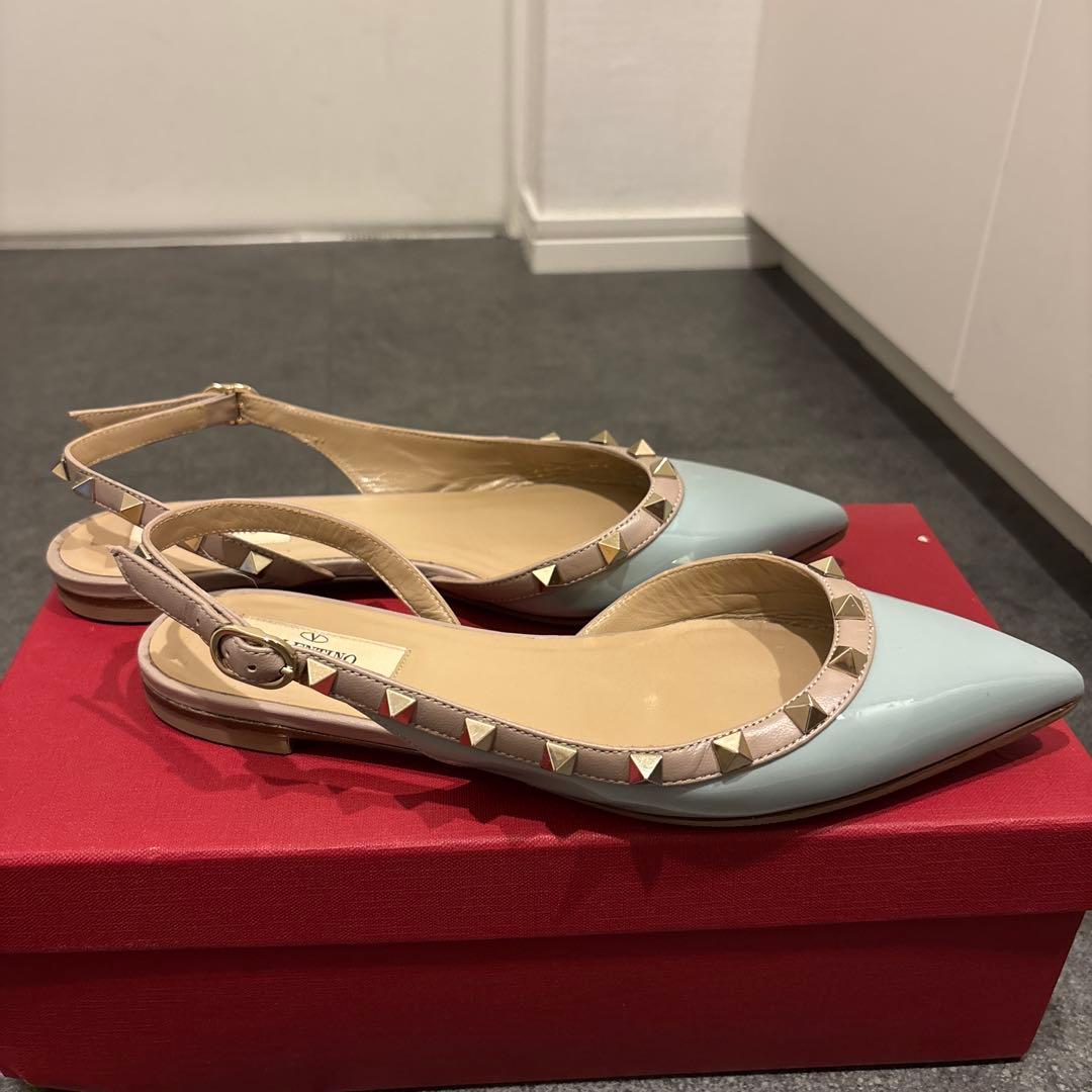 【美品】Valentino ヴァレンティノ フラットシューズ