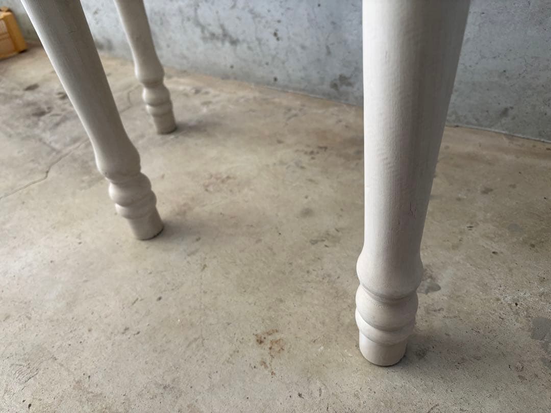 【超お宝品】昭和レトロ　コンソール木製テーブル　引き出し付き★かなり可愛いです