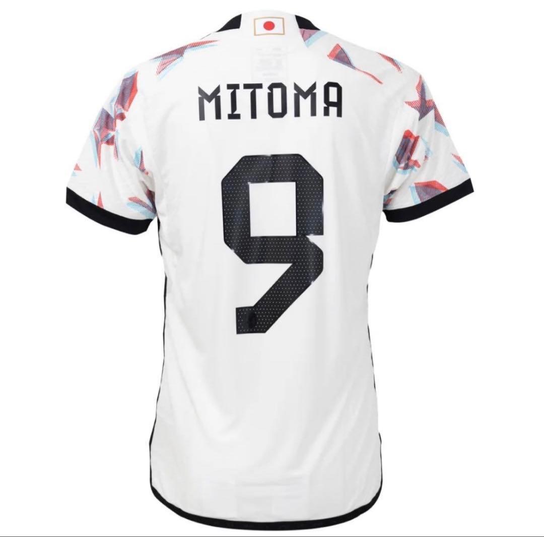 サッカー 日本代表 2022 アウェイ レプリカ ユニフォーム #9 三苫薫