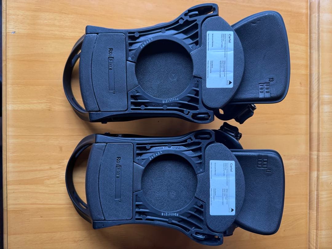 未使用品に近いBurton Cartel ビンディング Mサイズ ブラック