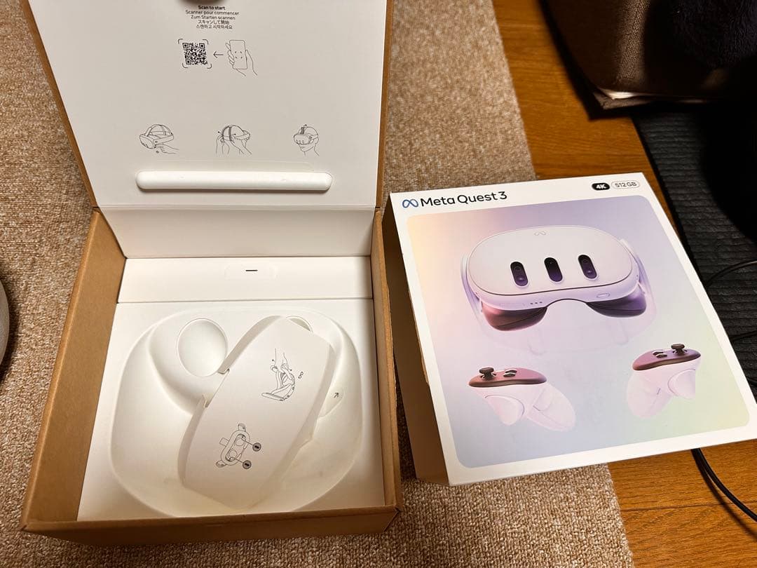 【超美品】 Quest3 【4K 512GB】