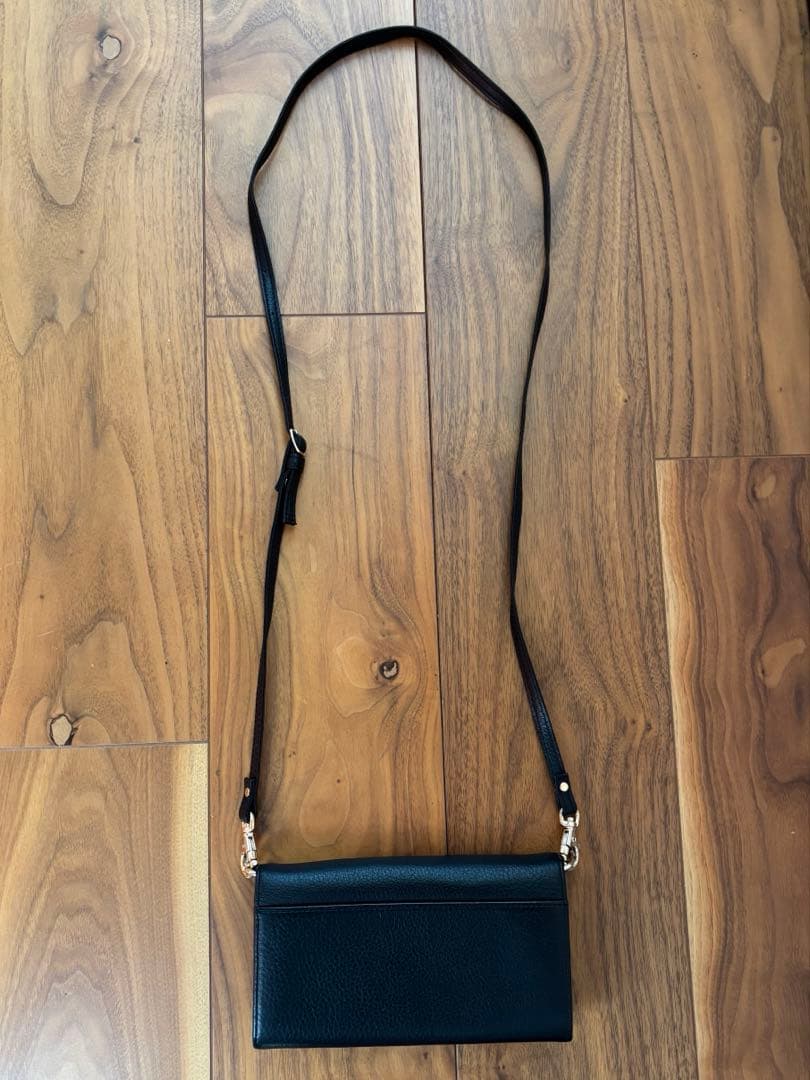Vivienne Westwood ブラック　長財布　ストラップ付き
