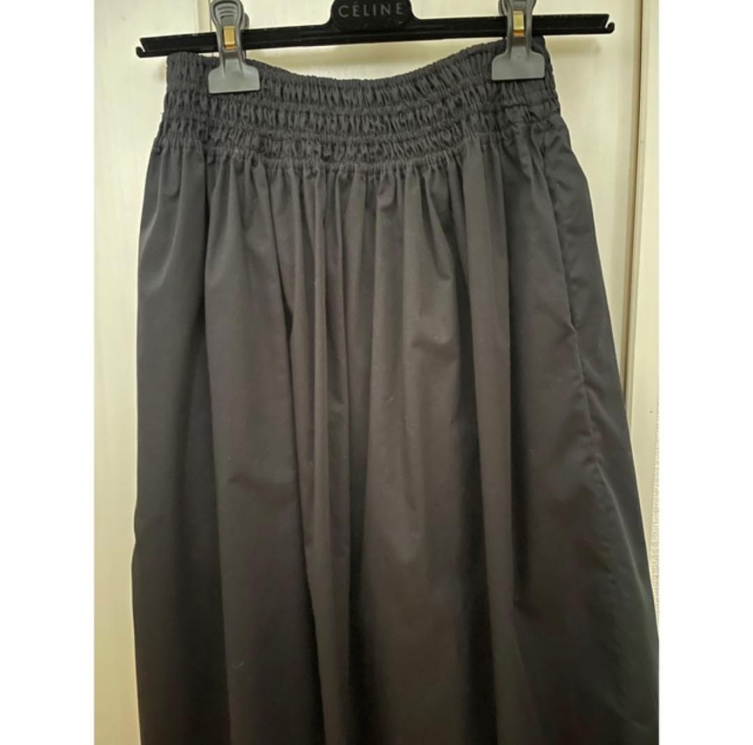 ザロウ　S 黒 フレアスカート betsy the row