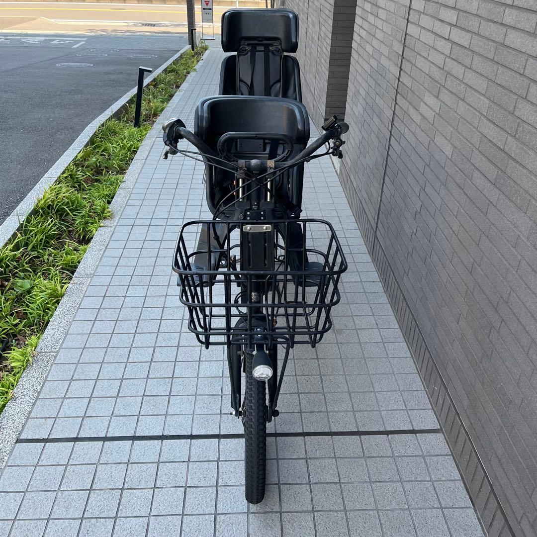 パナソニック 電動アシスト自転車 ギュットアニーズ 前後チャイルドシート付 黒