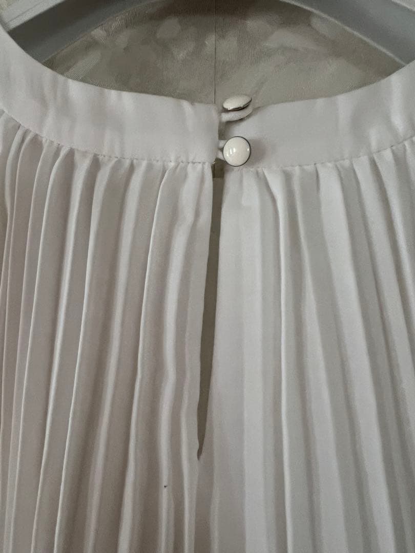 JACADI♡ スモック刺繍プリーツフリル襟ワンピース