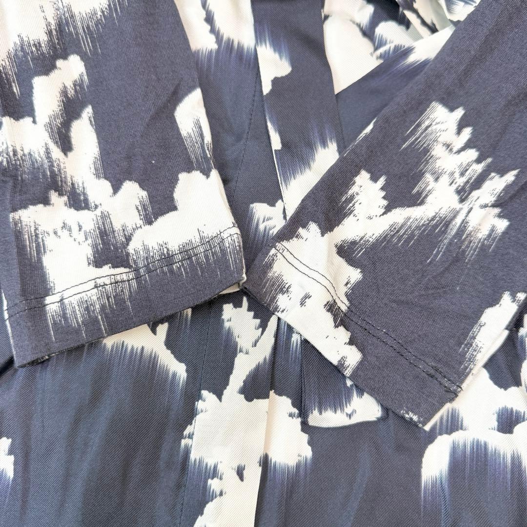 みもざる　Max Mara Leisur フラワープリントシャツワンピース