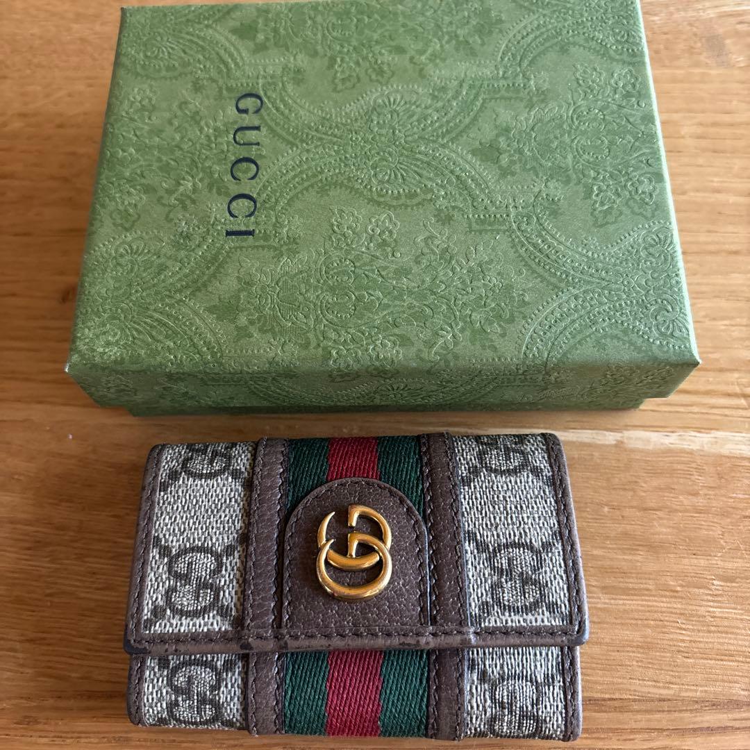 Gucci GG オフディア　キーケース　美品　値下げ