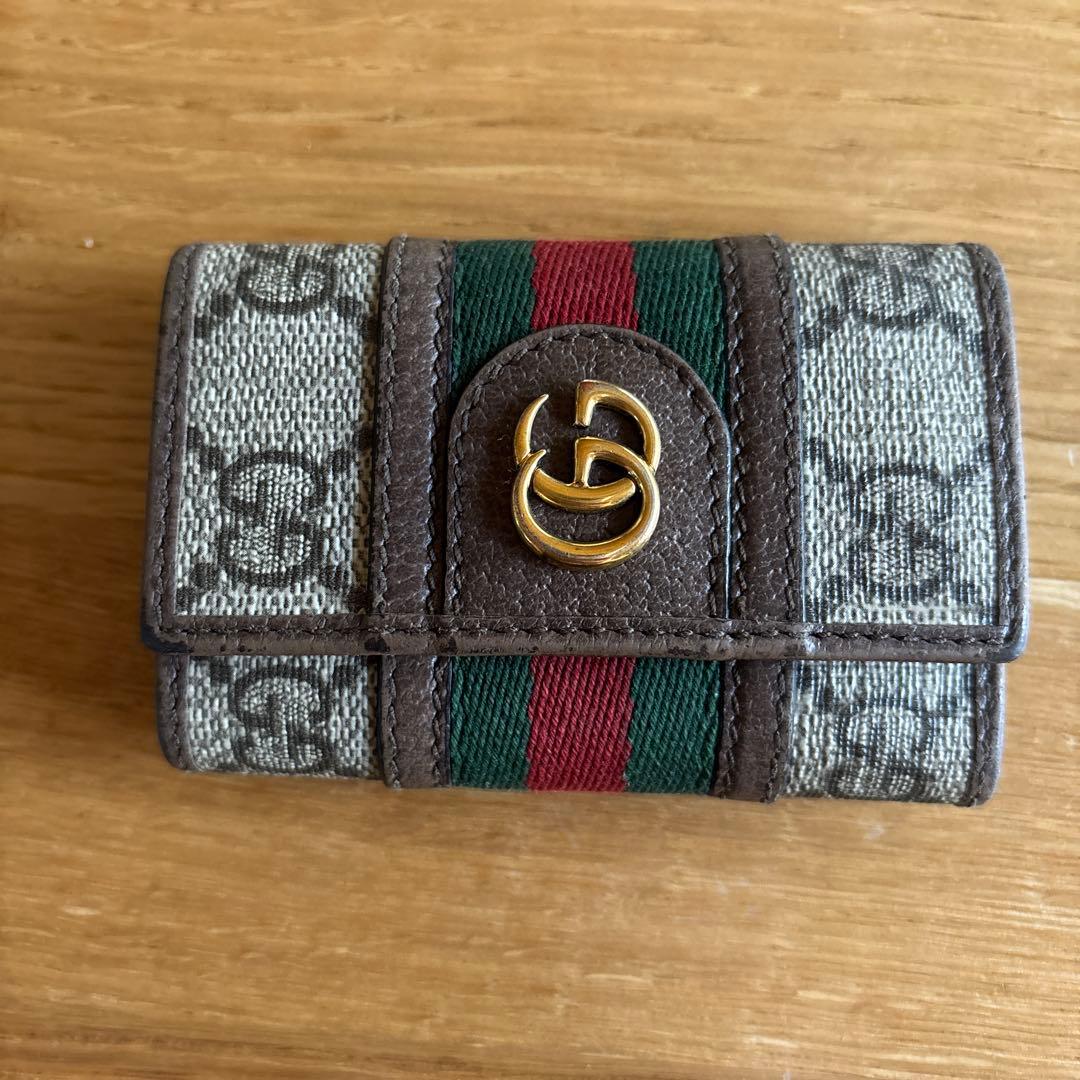 Gucci GG オフディア　キーケース　美品　値下げ