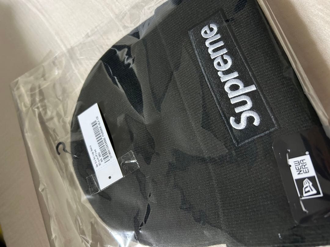 Supreme Box Logo Beanie ブラック