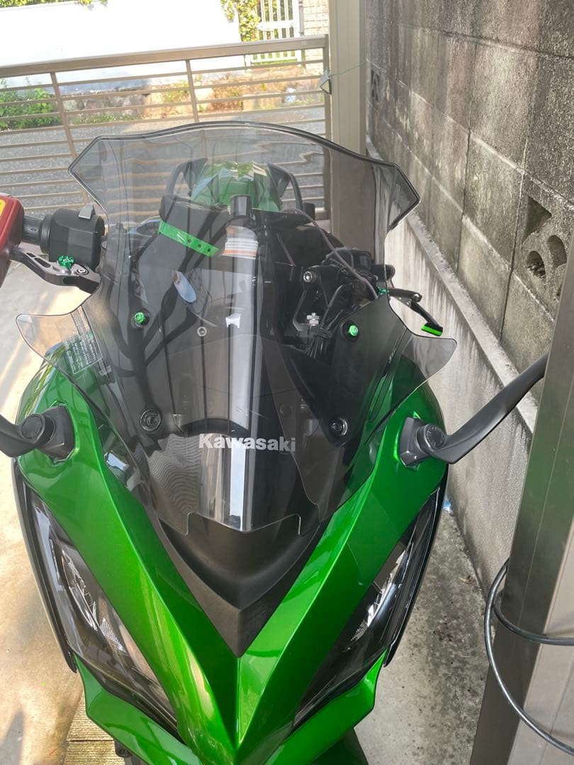 Ninja1000、1000SX用　大型純正スモークスクリーン
