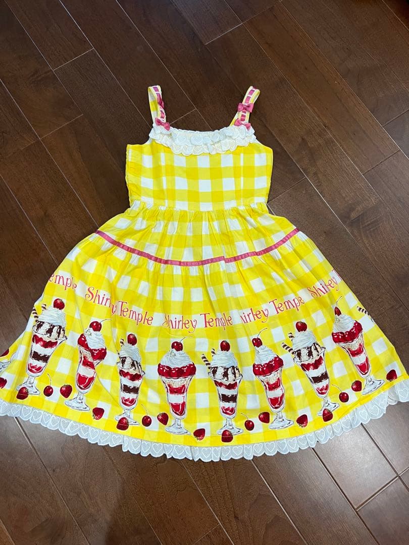 シャーリーテンプル　Shirley Temple 130 ワンピース 人気パフェ