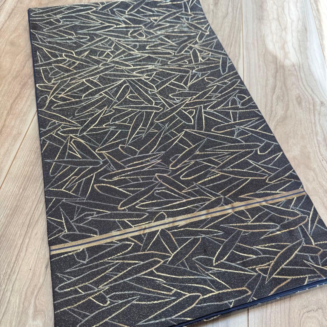 超美品　正絹　六通　袋帯　着物　和装　436 川島織物　金糸　銀糸