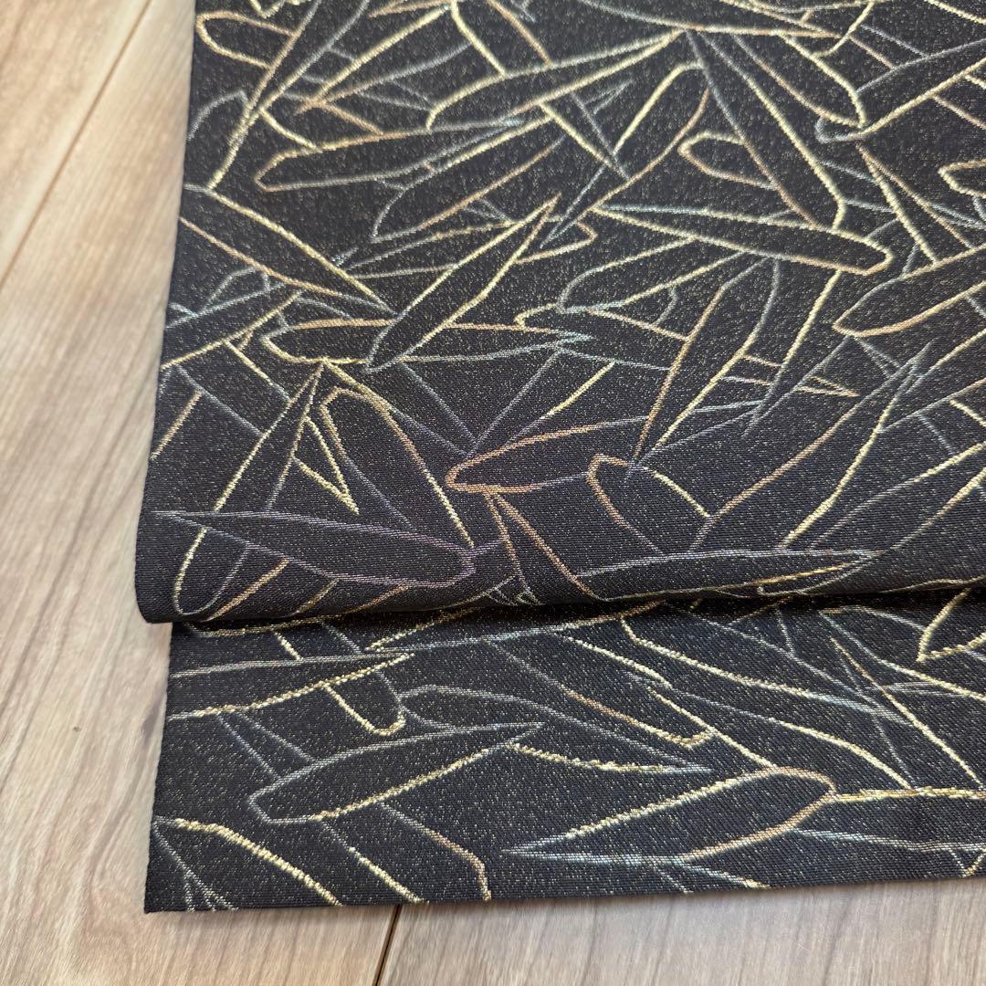 超美品　正絹　六通　袋帯　着物　和装　436 川島織物　金糸　銀糸