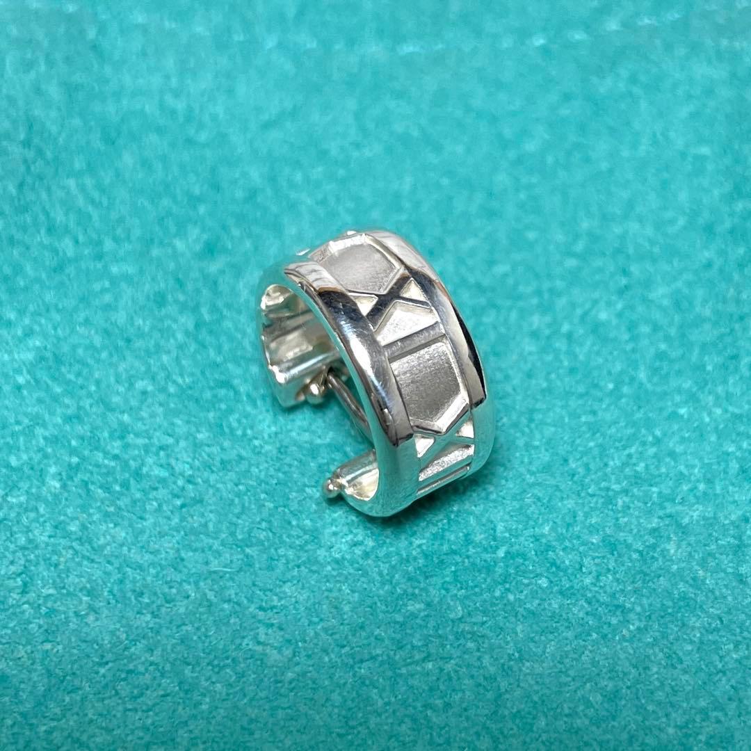 【極美品】ティファニー　アトラスフープピアス　片耳　メンズ/レディース　925