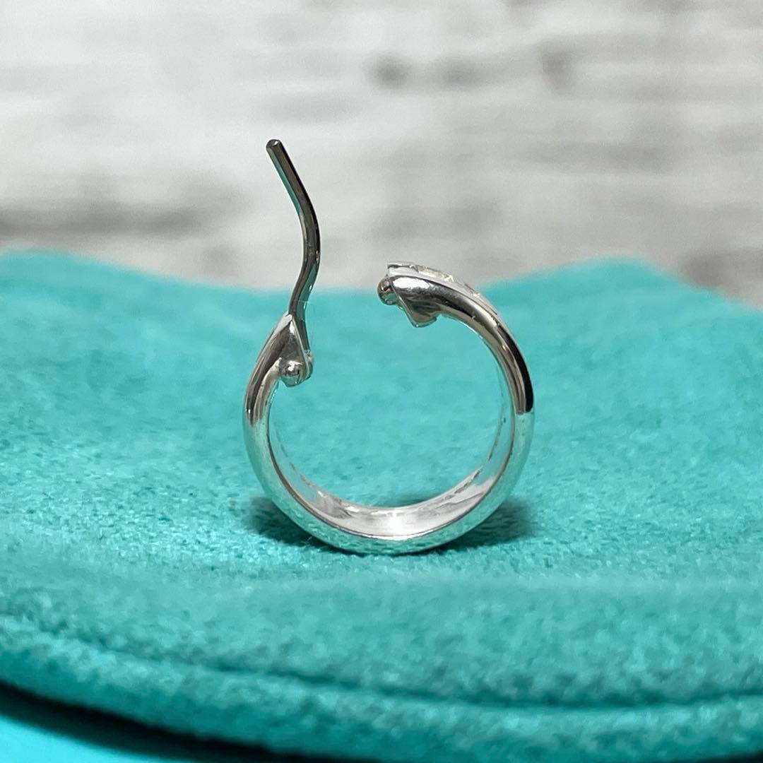 【極美品】ティファニー　アトラスフープピアス　片耳　メンズ/レディース　925