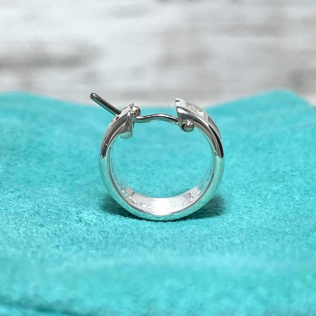 【極美品】ティファニー　アトラスフープピアス　片耳　メンズ/レディース　925