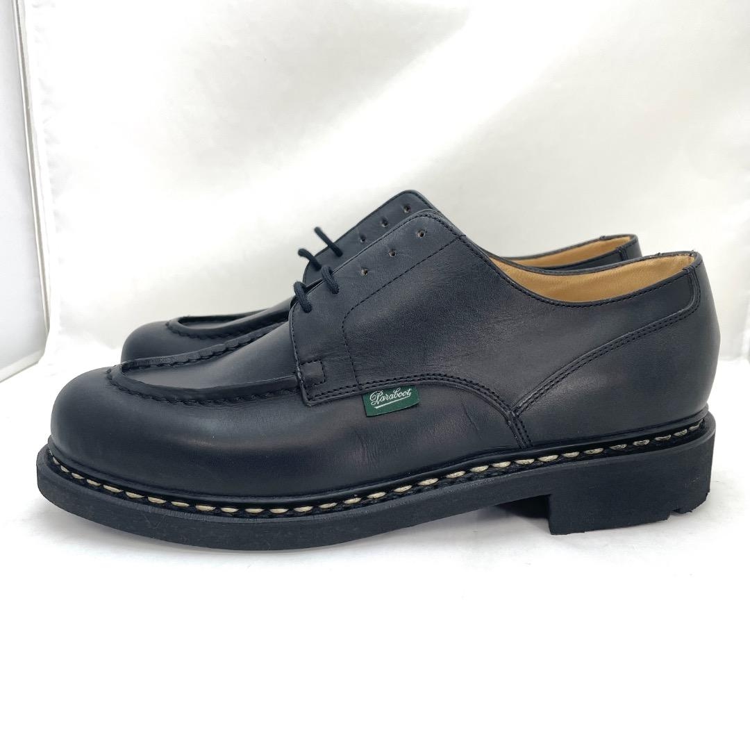 Paraboot ブラック レースアップシューズ 7.5 26cm