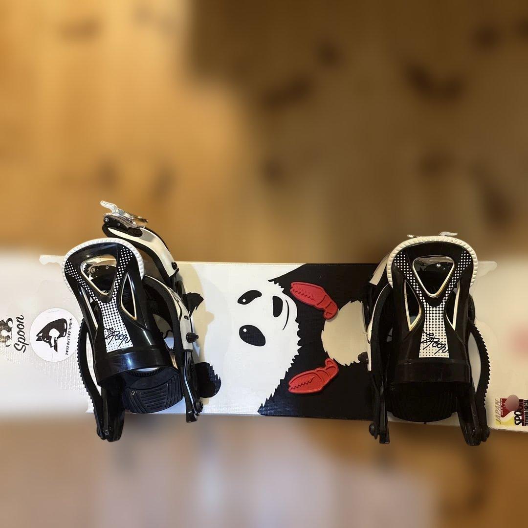 Spoon スノーボード パンダデザイン