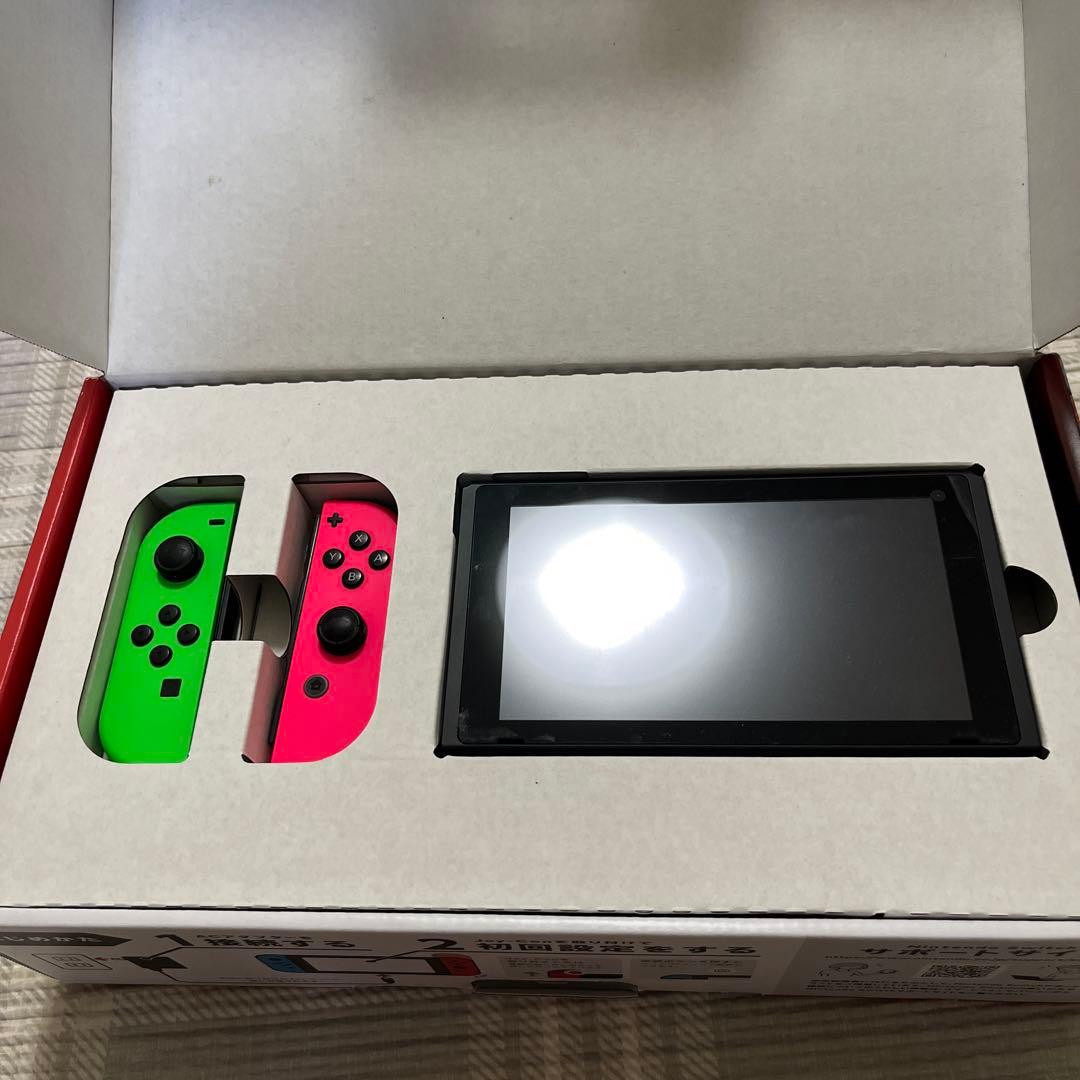 Nintendo Switch 本体 別売Joy-Con付 ※不備あり