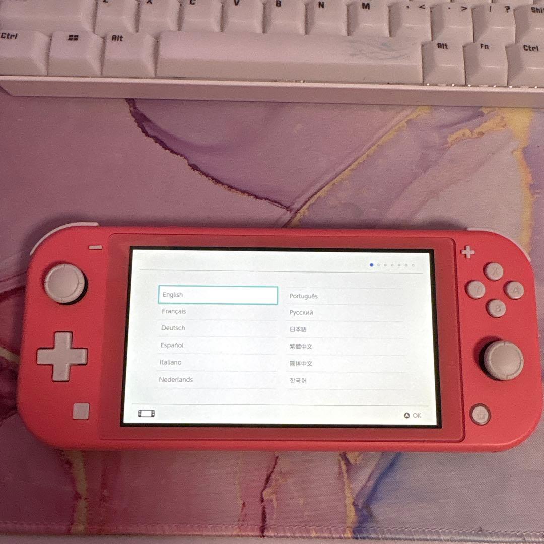 Nintendo Switch Lite ピンク microSD付き512GB