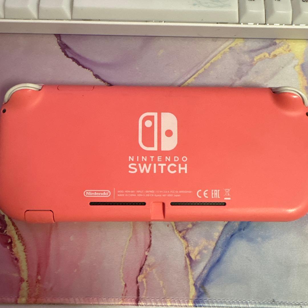 Nintendo Switch Lite ピンク microSD付き512GB