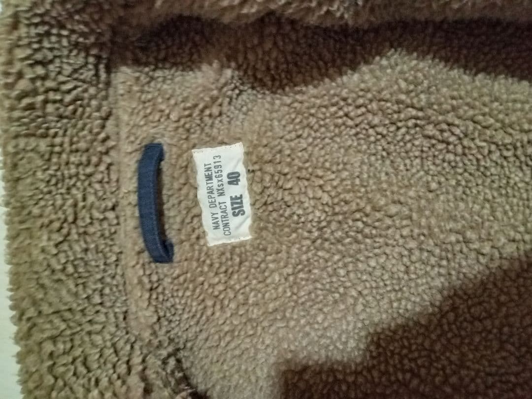 waiper U.S.N. ミリタリージャケット ネイビー