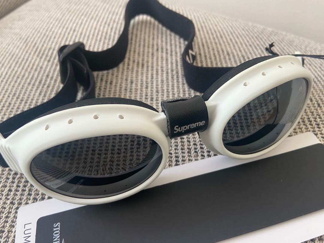 【新品・タグ付き】シュプリーム　ストーンアイランド　コラボ　ゴーグル
