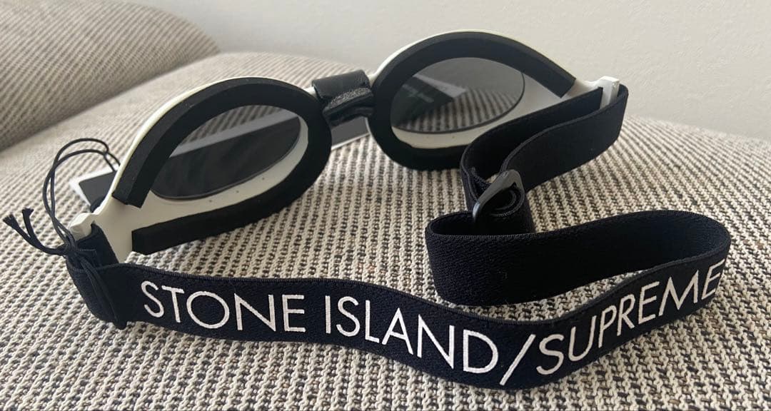 【新品・タグ付き】シュプリーム　ストーンアイランド　コラボ　ゴーグル