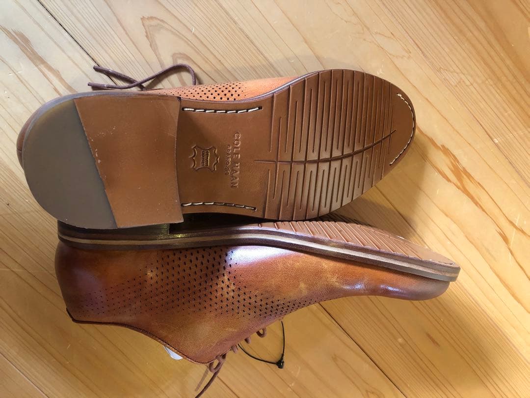 Cole Haan メッシュデザイン ドレスシューズ