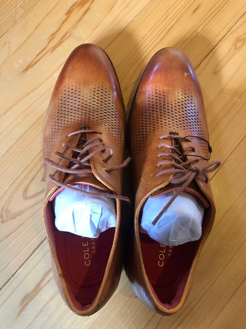 Cole Haan メッシュデザイン ドレスシューズ