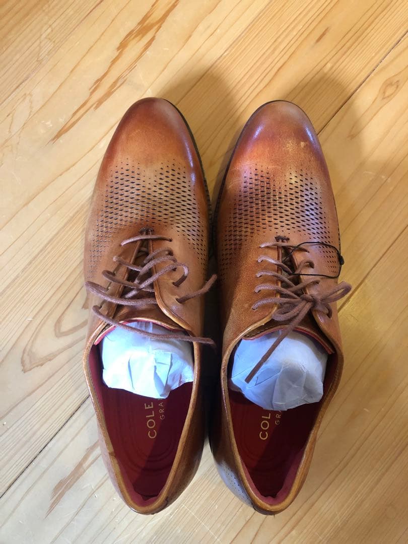 Cole Haan メッシュデザイン ドレスシューズ