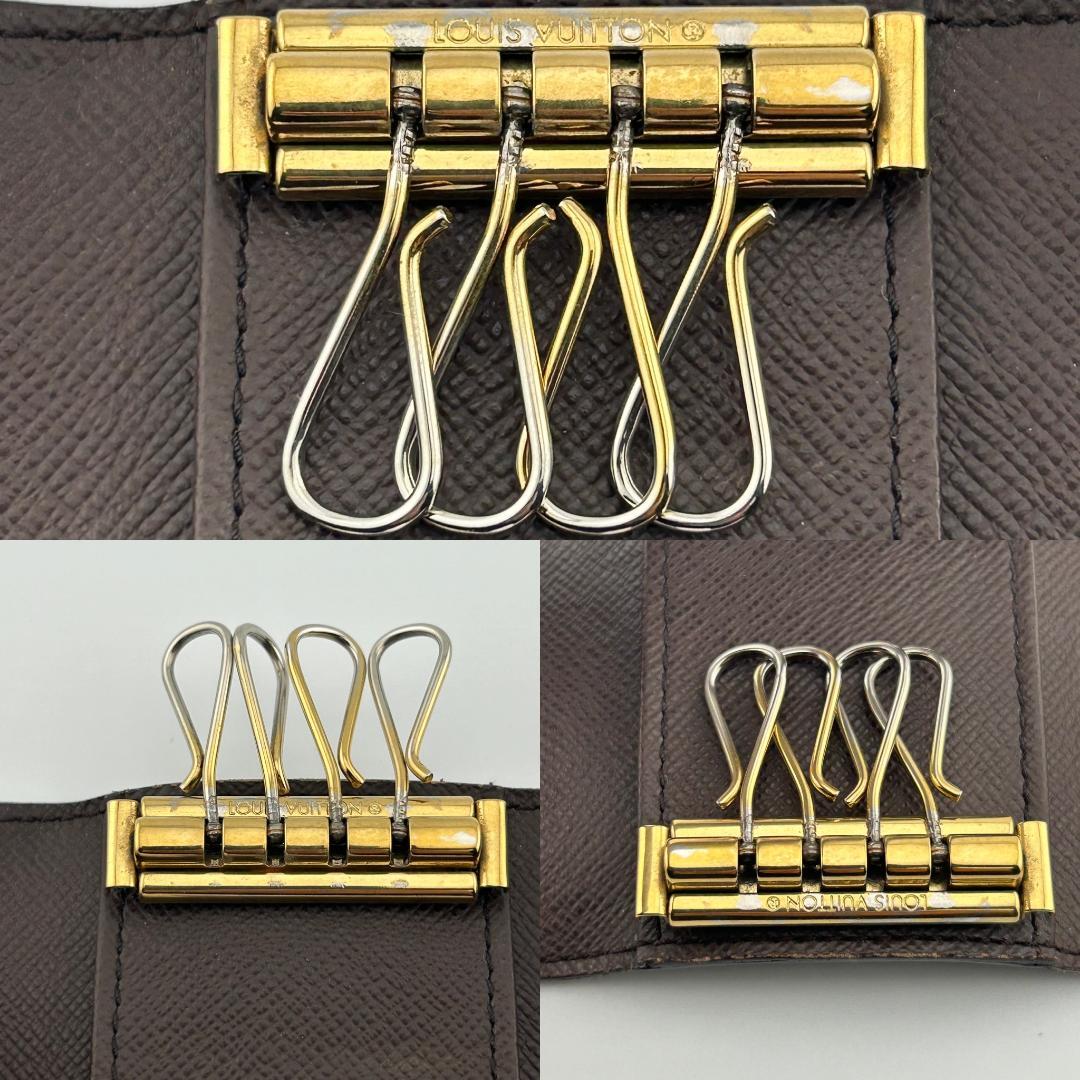 【正規品保証】 ルイヴィトン キーケース 4連 ミュルティクレ4 ダミエ