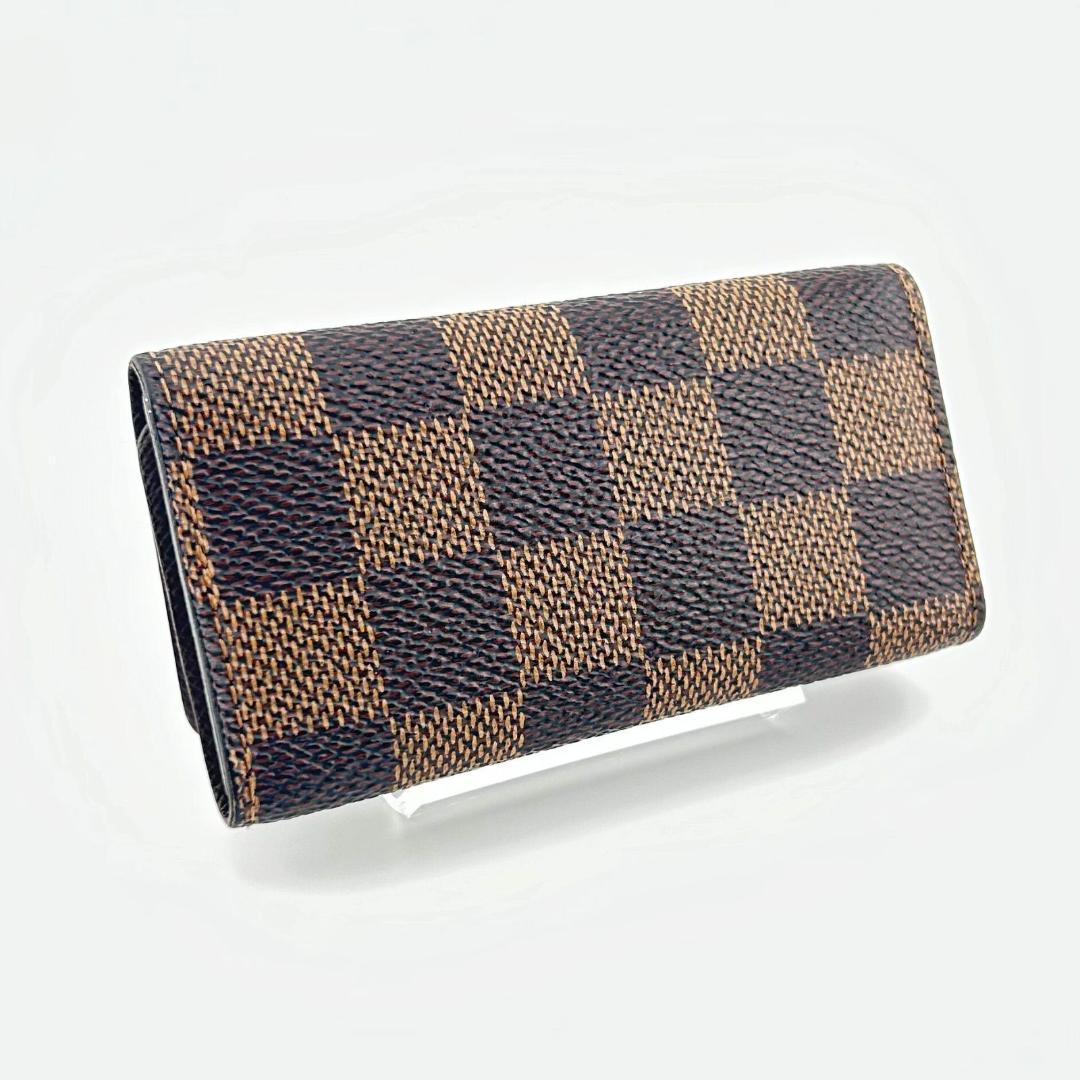 【正規品保証】 ルイヴィトン キーケース 4連 ミュルティクレ4 ダミエ