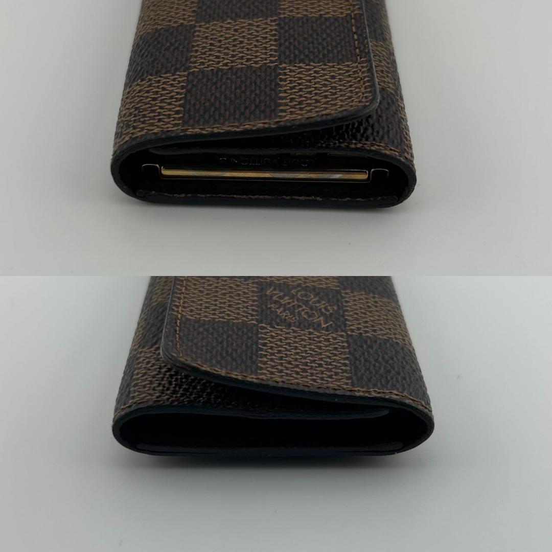 【正規品保証】 ルイヴィトン キーケース 4連 ミュルティクレ4 ダミエ