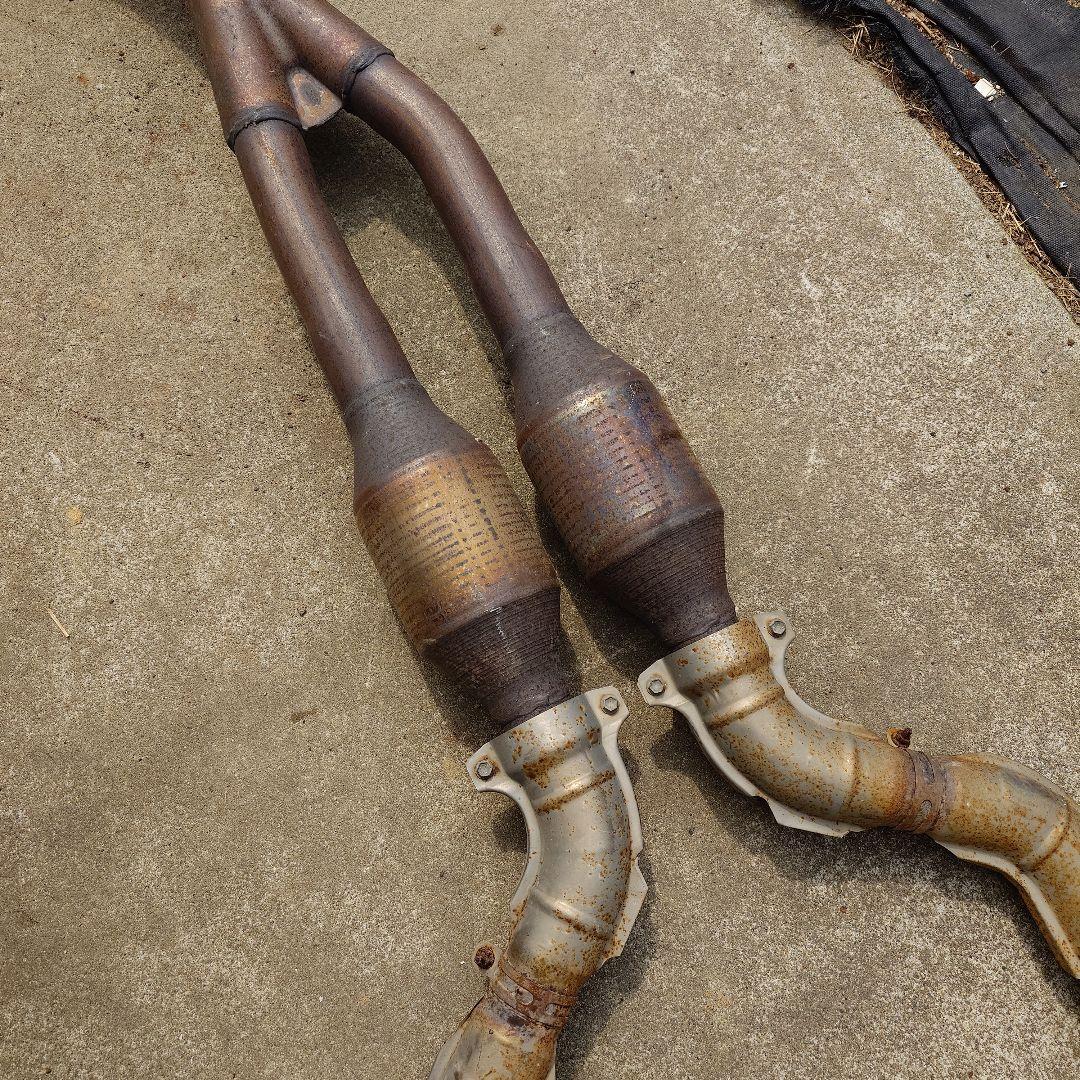 180系クラウン ゼロクラウン 純正 マフラー 第2触媒 触媒 現状品 2個