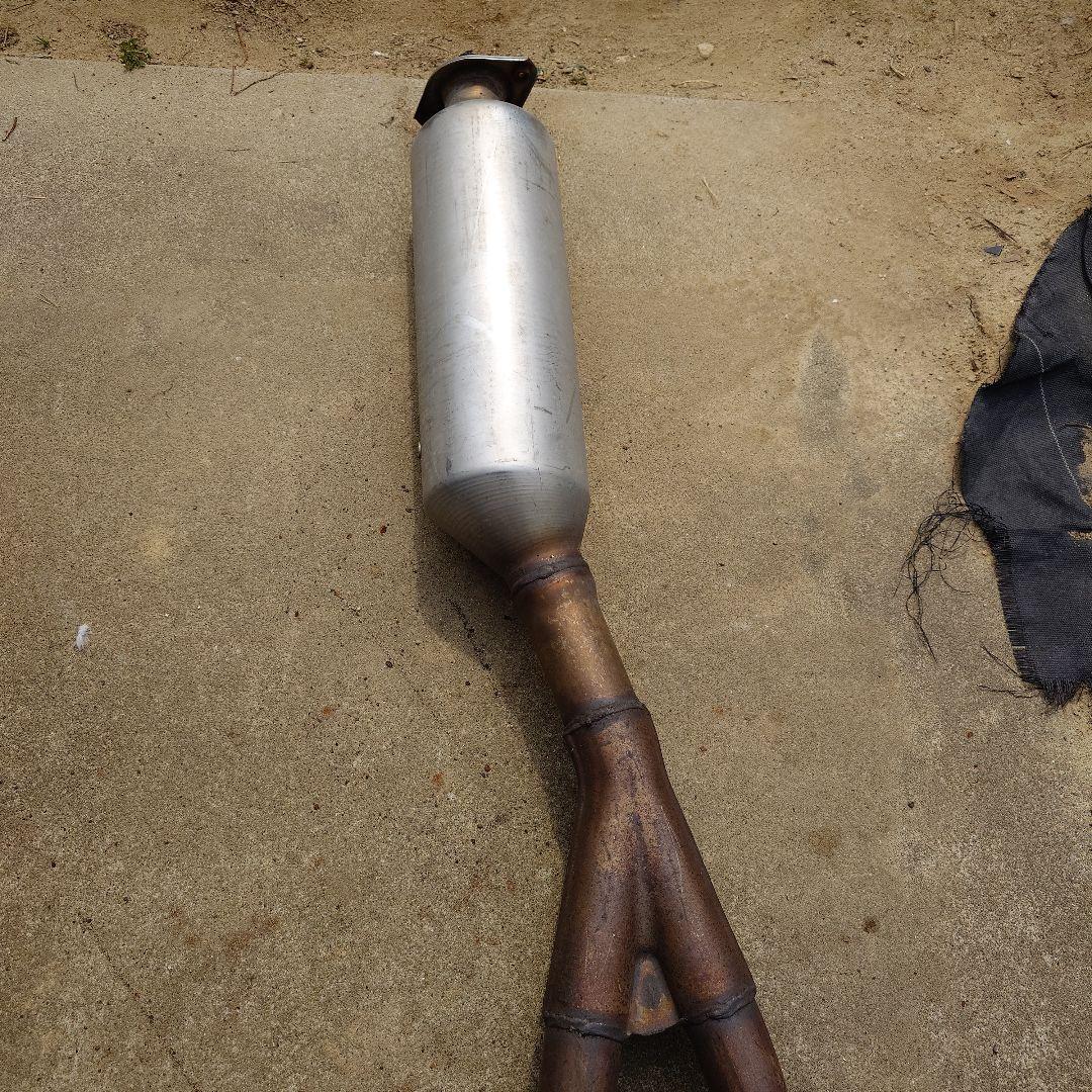 180系クラウン ゼロクラウン 純正 マフラー 第2触媒 触媒 現状品 2個