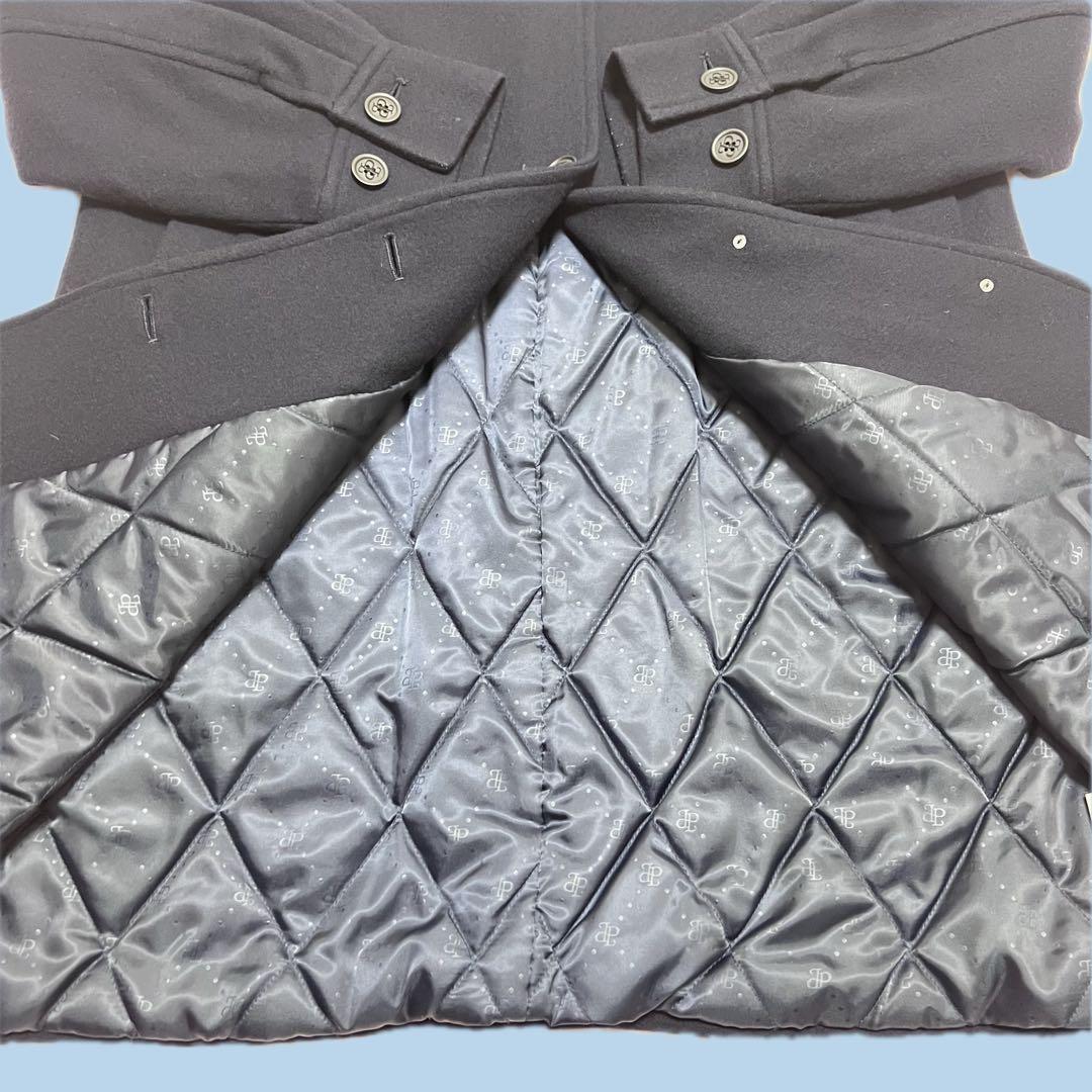 ポンポネットジュニア　ステンカラーオーバーウールコートLL 165