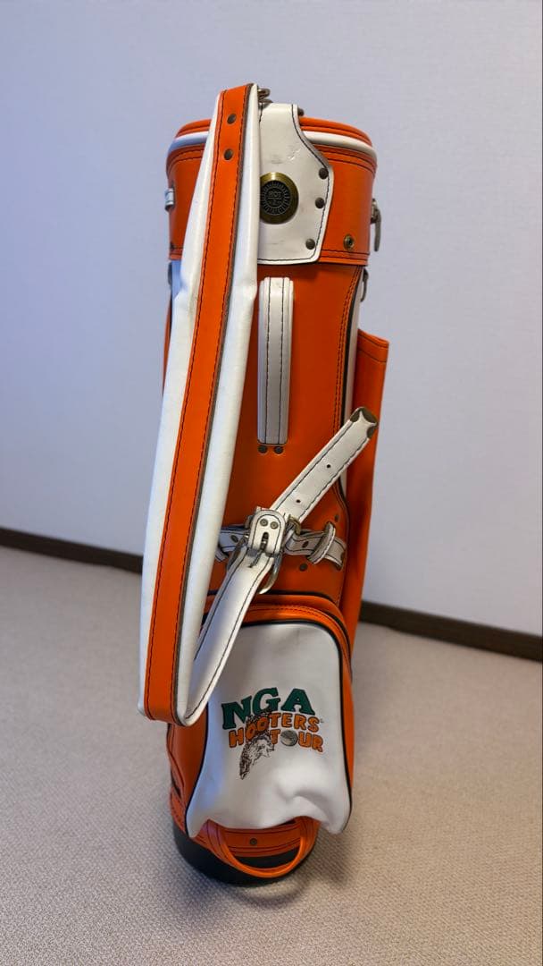 レア　Hootersロゴ付　ビンテージ　キャディバッグ HotZ社製