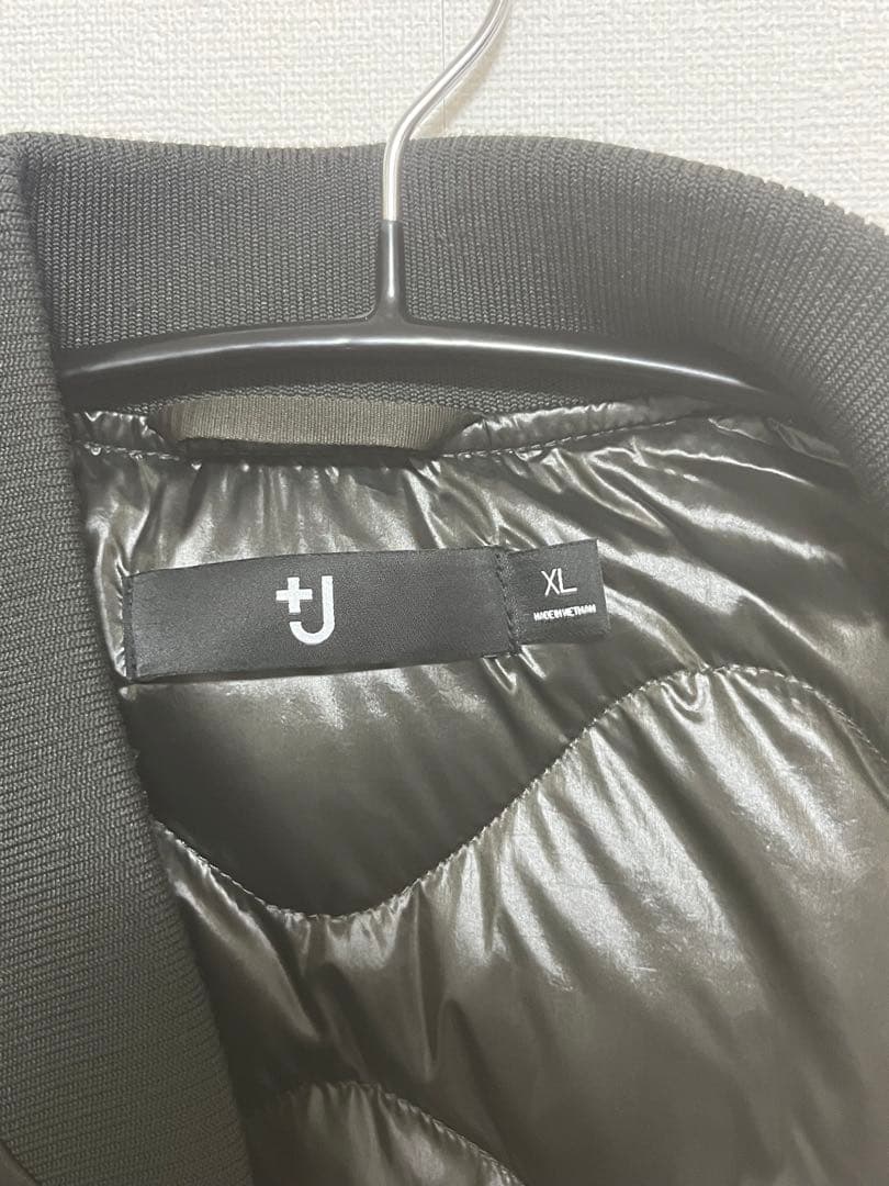 +J ハイブリッドダウンオーバーサイズMA-1 ユニクロ