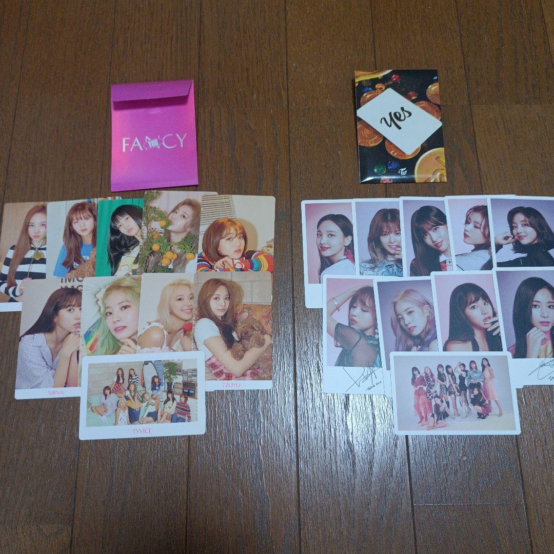 TWICE 公式トレカ、特典セット