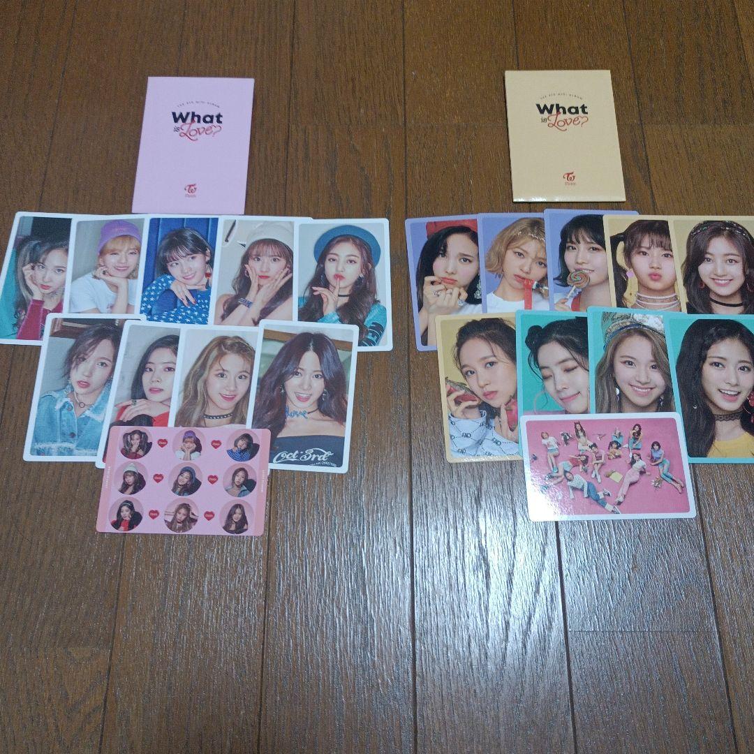 TWICE 公式トレカ、特典セット