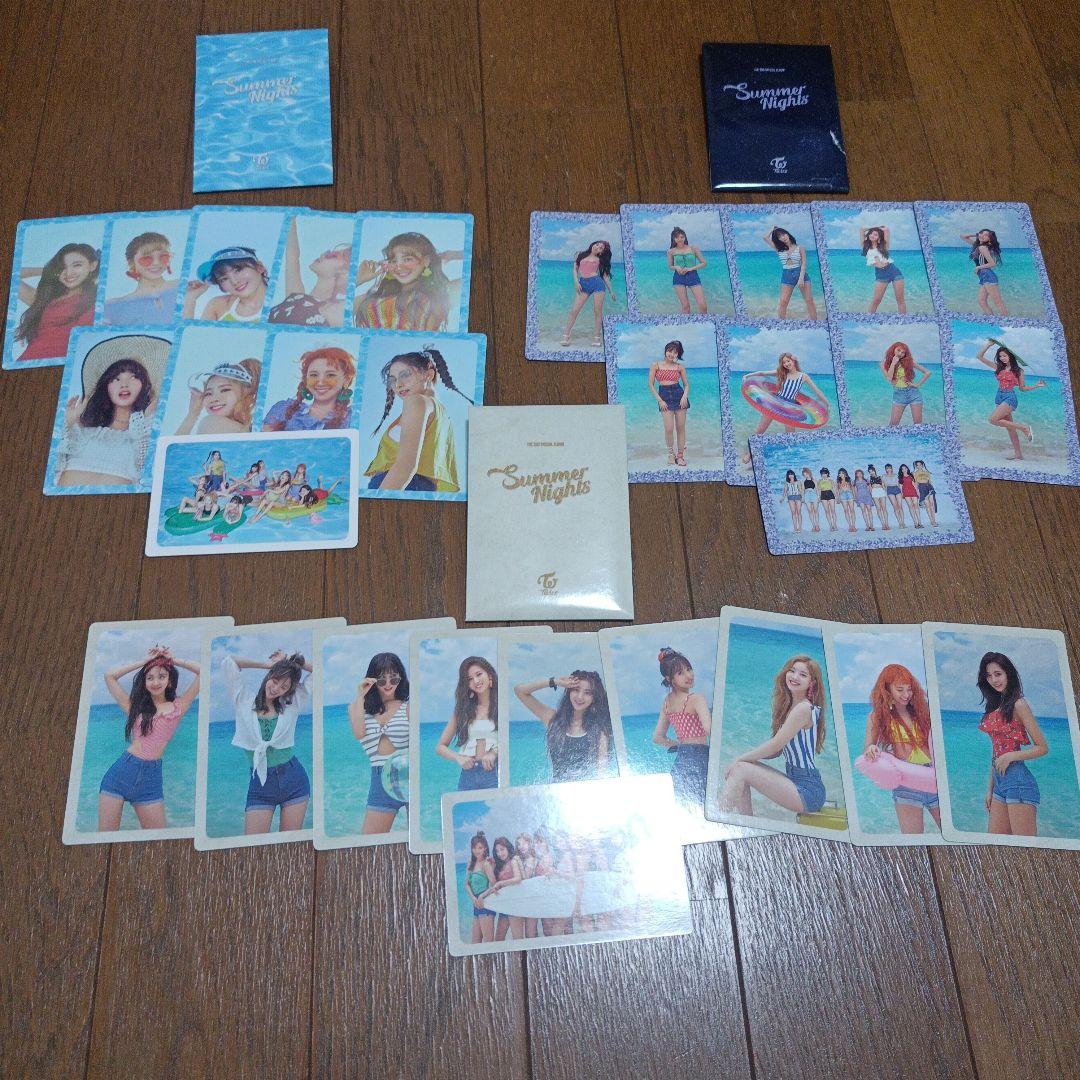 TWICE 公式トレカ、特典セット
