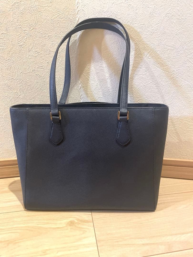 トリーバーチ ロビンソン トートバッグ ショルダーバッグ ネイビー