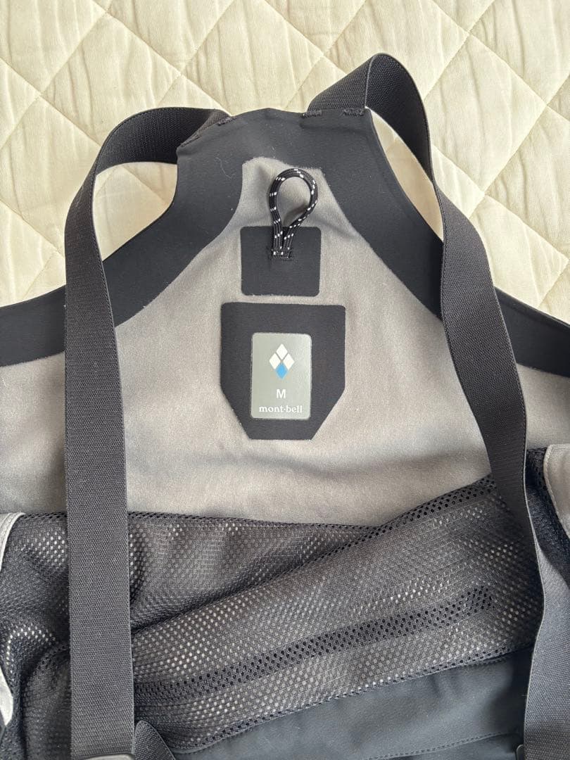 モンベル　パウダートラックビブ　ビブパンツ　ゴアテックス　Mサイズ