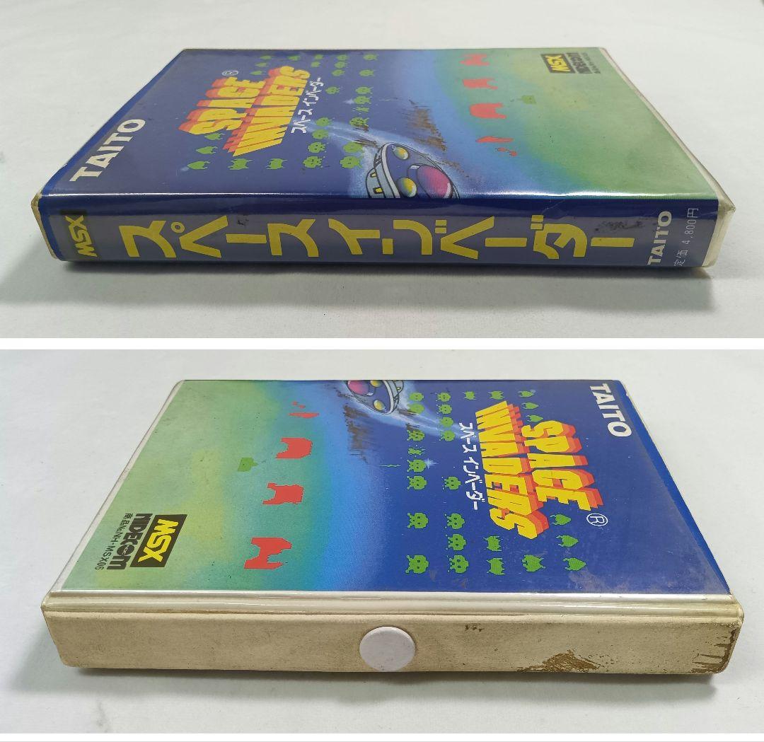 TAITO　SPACE INVADERS　MSX　スペースインベーダー　ゲーム