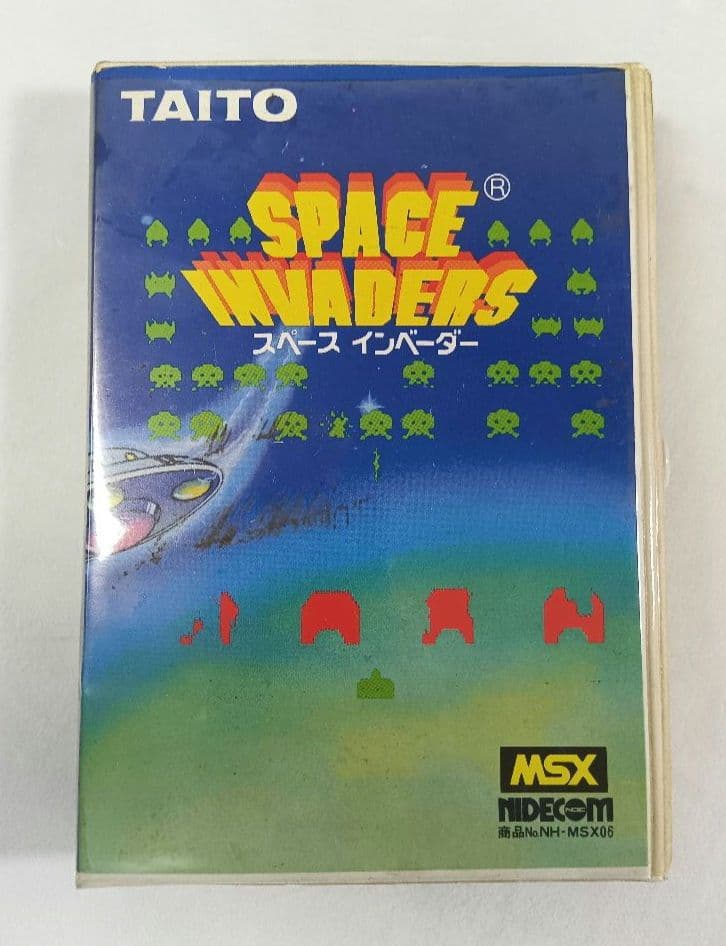 TAITO　SPACE INVADERS　MSX　スペースインベーダー　ゲーム