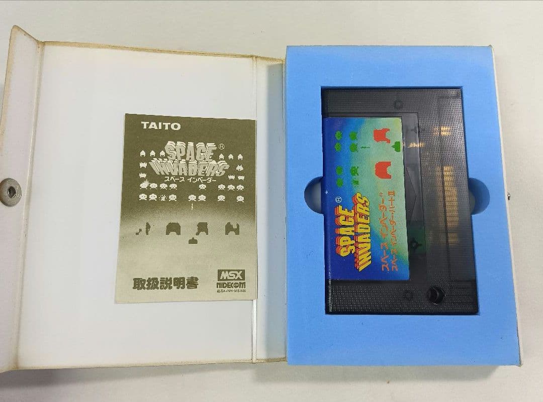 TAITO　SPACE INVADERS　MSX　スペースインベーダー　ゲーム