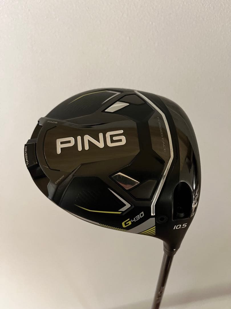 ピン　g430 max 10.5度 ベンタスブラック6S（ベロコア付き）